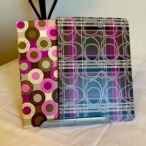 Coach notebook’s 2 patterns
